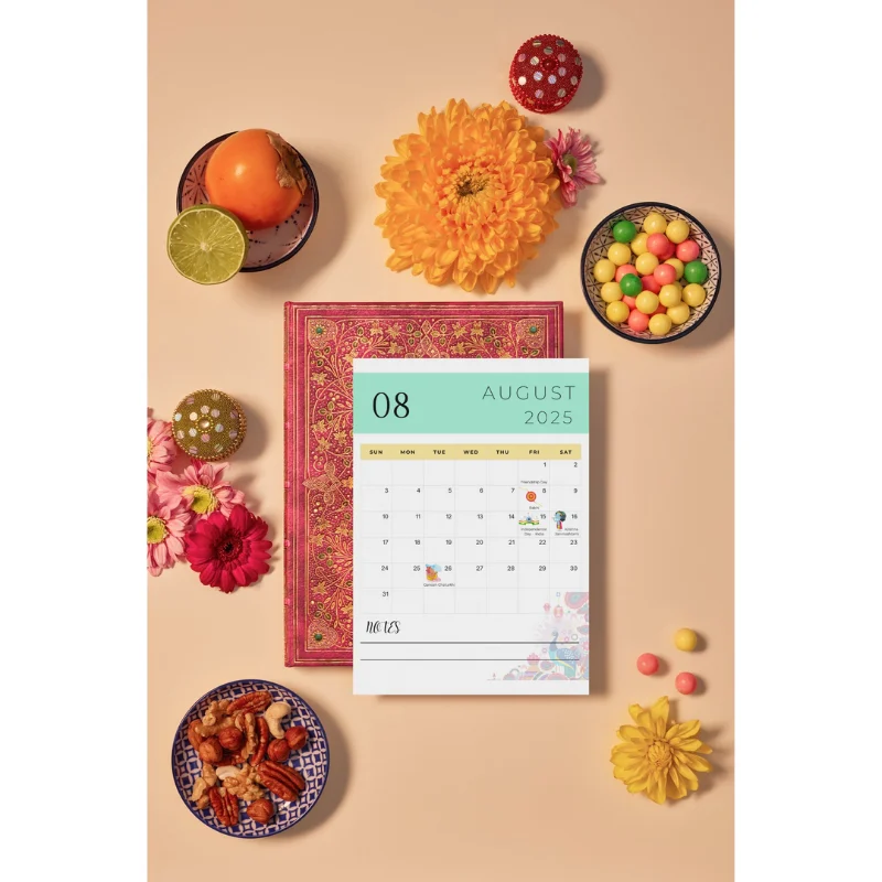Printable Indian Festival Calendar