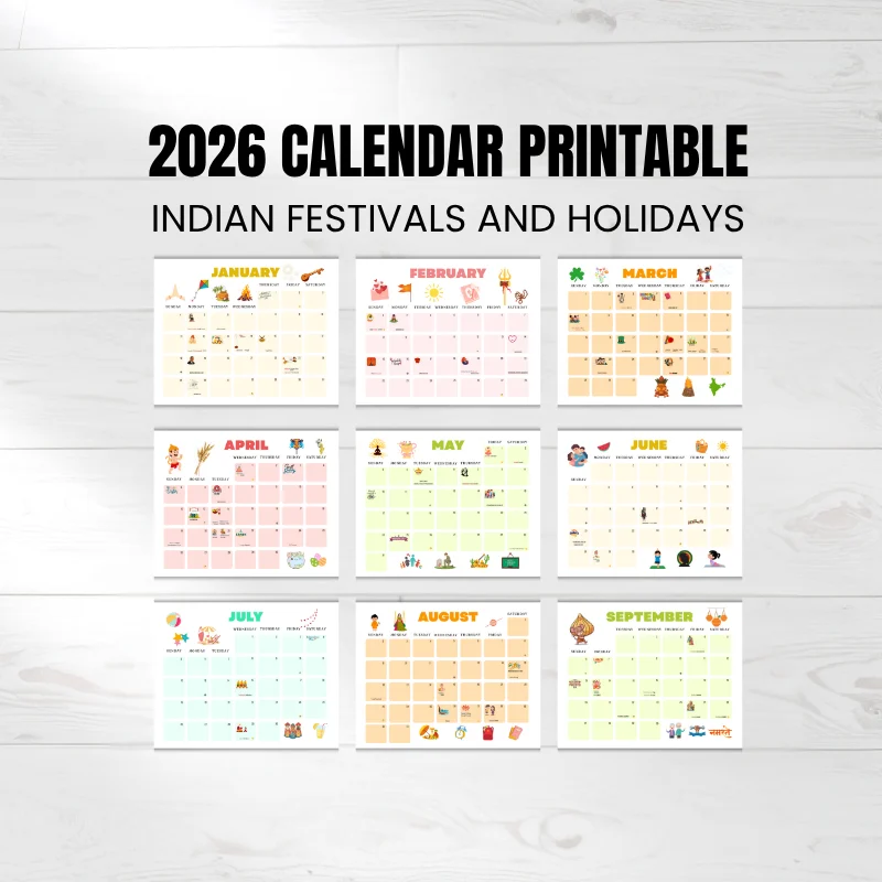 2026 Calendar India Festival Pdf