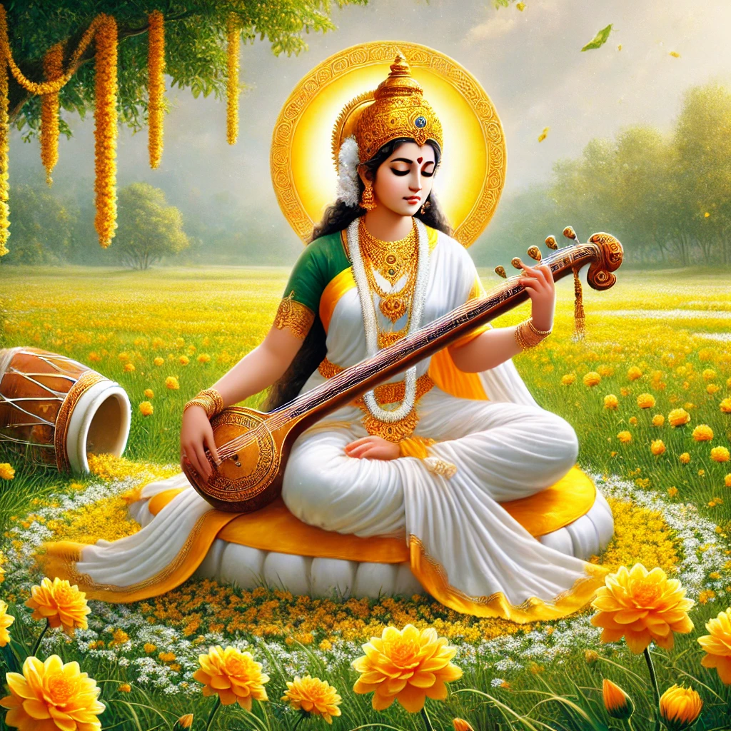 Goddess Saraswati - Basant Panchami